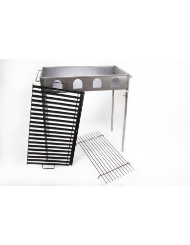 BARBACOA MEDIANA ANGULO 450X250X600 MM