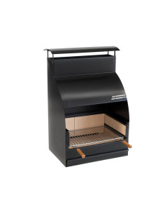 BARBACOA METALICA C/LADRILLO REFRACTAR