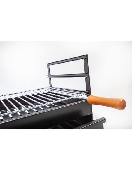 BARBACOA CARBON LEÑA MESA 600X400X320 m