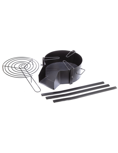 BARBACOA REDONDA PEQUEÑA 400X400X70 MM