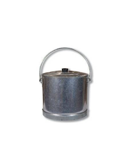 CUBO BASURA CON TAPA N14 360X310 MM