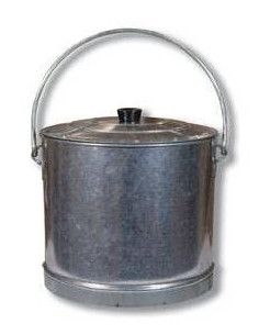 CUBO BASURA CON TAPA N12 310X270 MM