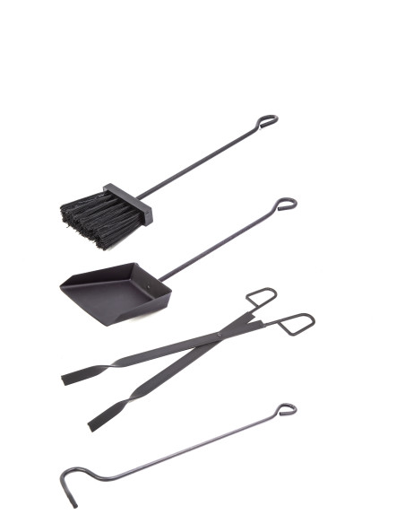 JUEGO CHIMENEA 5 PZAS BOLON 230X750 mm