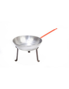 SARTEN CASCO CON PATAS 200X160 MM